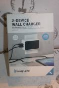 2 Blue Flame 2 Wall Device Chargers Combined RRP £90