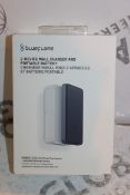 2 Blue Flame 2 Device Wall Charger & Portable Battery Combined RRP £90