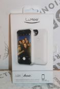 2 Lummee Duo Ipone 7 Plus Rose Gold Front & Back Professional Lighting Cases Combined RRP £100