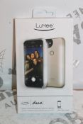 2 Lummee Duo iPhone 7 Rose Gold Front & Back Professional Lighting Cases Combined RRP £100