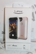 7 Lummee Duo Ipone 7 Rose Gold Front & Back Professional Lighting Cases Combined RRP £100