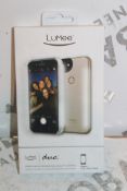 2 Lummee Duo iPhone 7 Rose Gold Front & Back Professional Lighting Cases Combined RRP £100