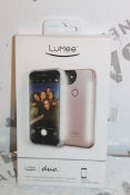 2 Lummee Duo Ipone 7 Rose Gold Front & Back Professional Lighting Cases Combined RRP £100