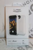 2 Lummee Duo Ipone 7 Plus Rose Gold Front & Back Professional Lighting Cases Combined RRP £100