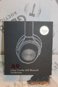 Boxed A9 Urban Traveller ANC Bluetooth Headphones RRP £50