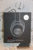 Boxed A9 Urban Traveller ANC Bluetooth Headphones RRP £50