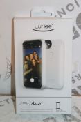 2 Boxed Lummee Iphone 7 Plus White Front & Back Professional Lighting Cases Combined RRP £100