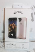 5 Lummee Duo Ipone 7 Rose Gold Front & Back Professional Lighting Cases Combined RRP £100
