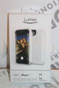 2 Boxed Lummee Iphone 7 Plus White Front & Back Professional Lighting Cases Combined RRP £100