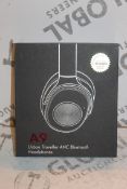 2 Boxed A9 Urban Traveller ANC Bluetooth Headphones Combined RRP £100