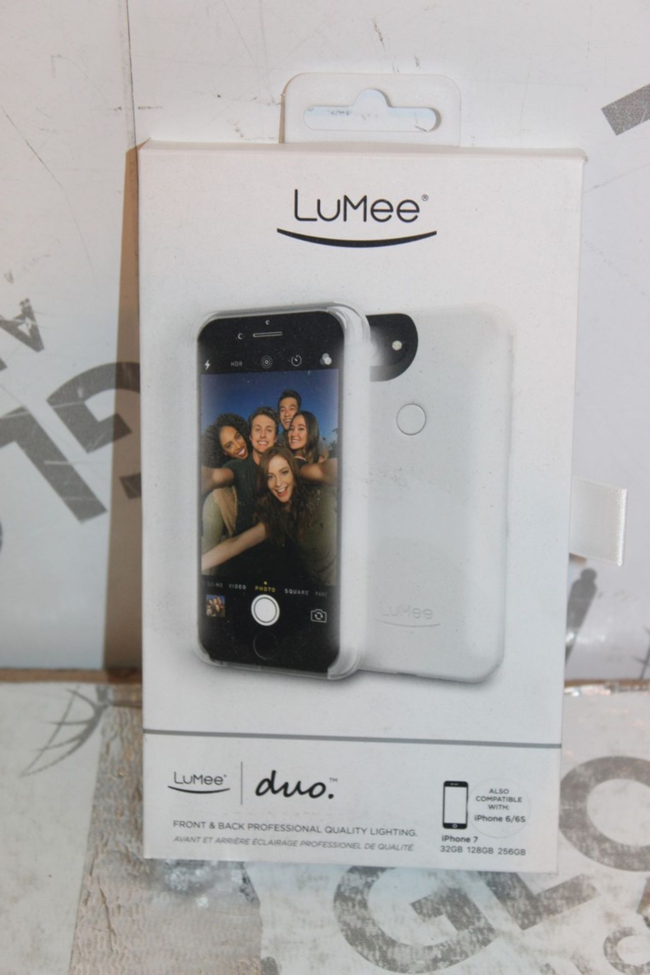2 Lummee Duo iPhone 7 White Combined RRP £100