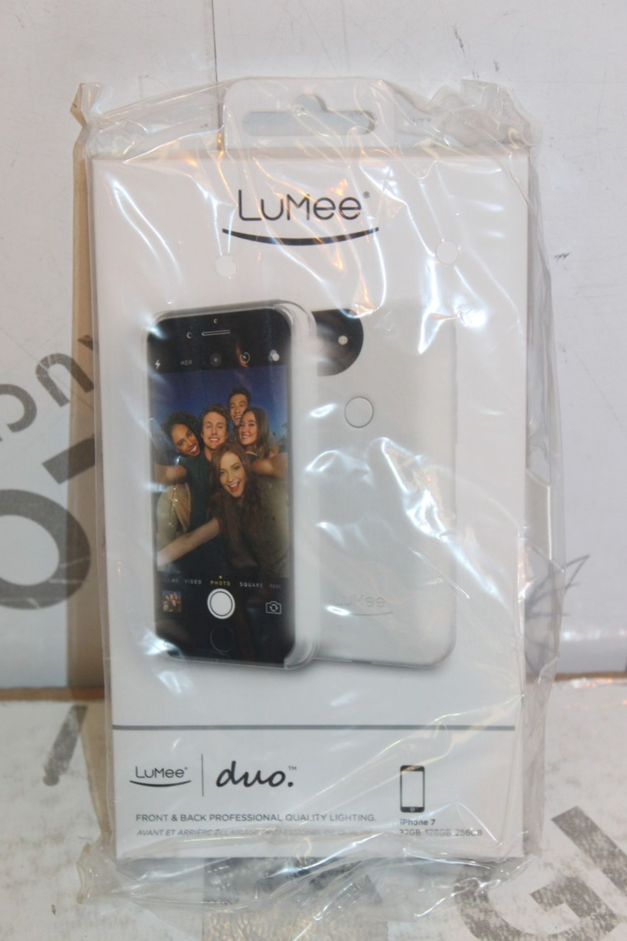 2 Lummee Duo iPhone 7 Front & Back Professional Lighting Cases RRP £100