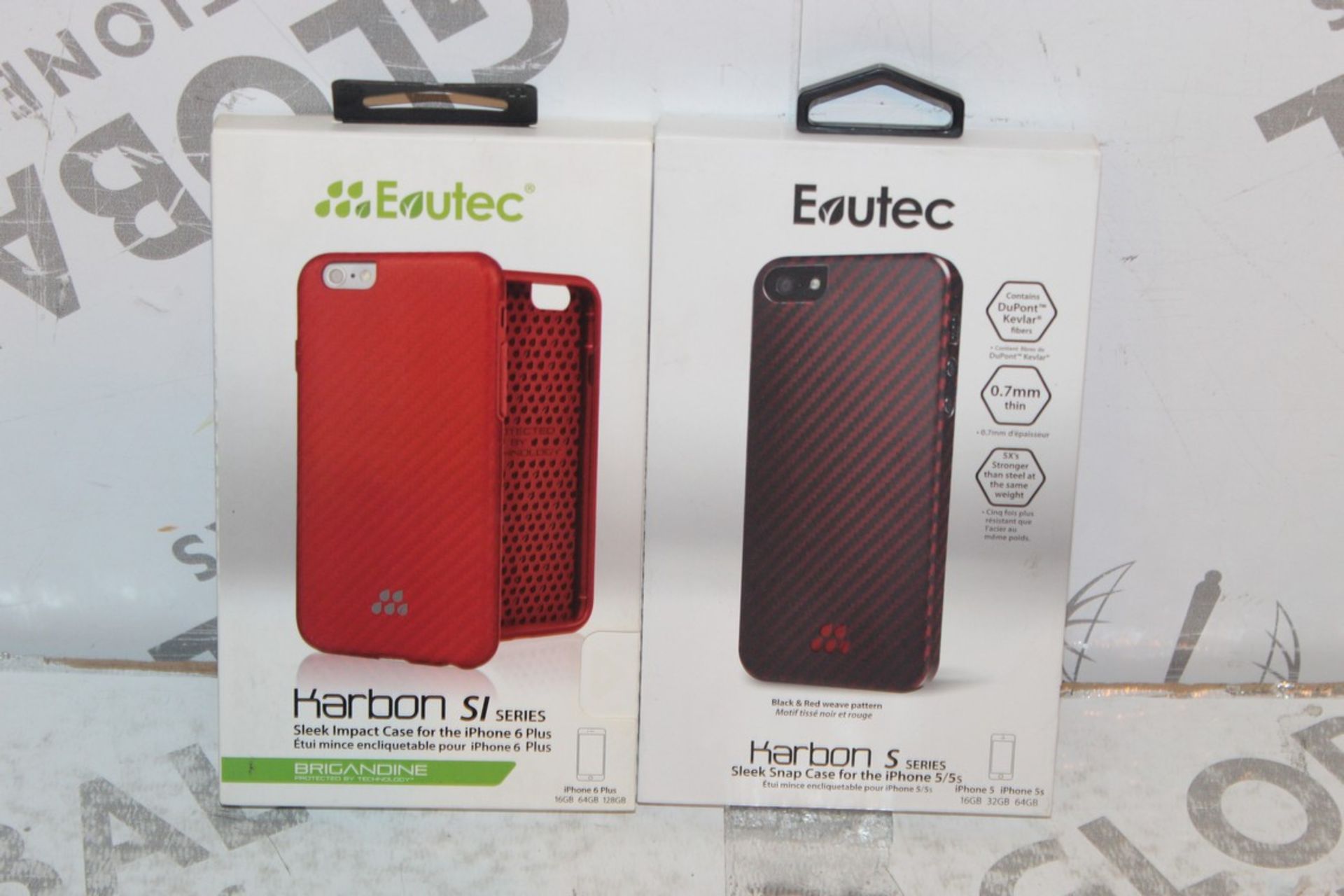 10 Assorted Evotech iPhone 5 & 5S Phone Cases RRP Combined £100