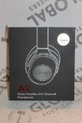 2 Boxed A9 Urban Traveller ANC Bluetooth Headphones Combined RRP £100