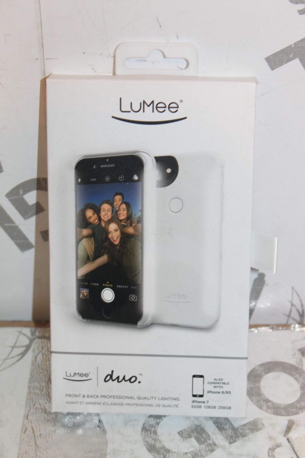 2 Lummee Duo iPhone 7 White Combined RRP £100