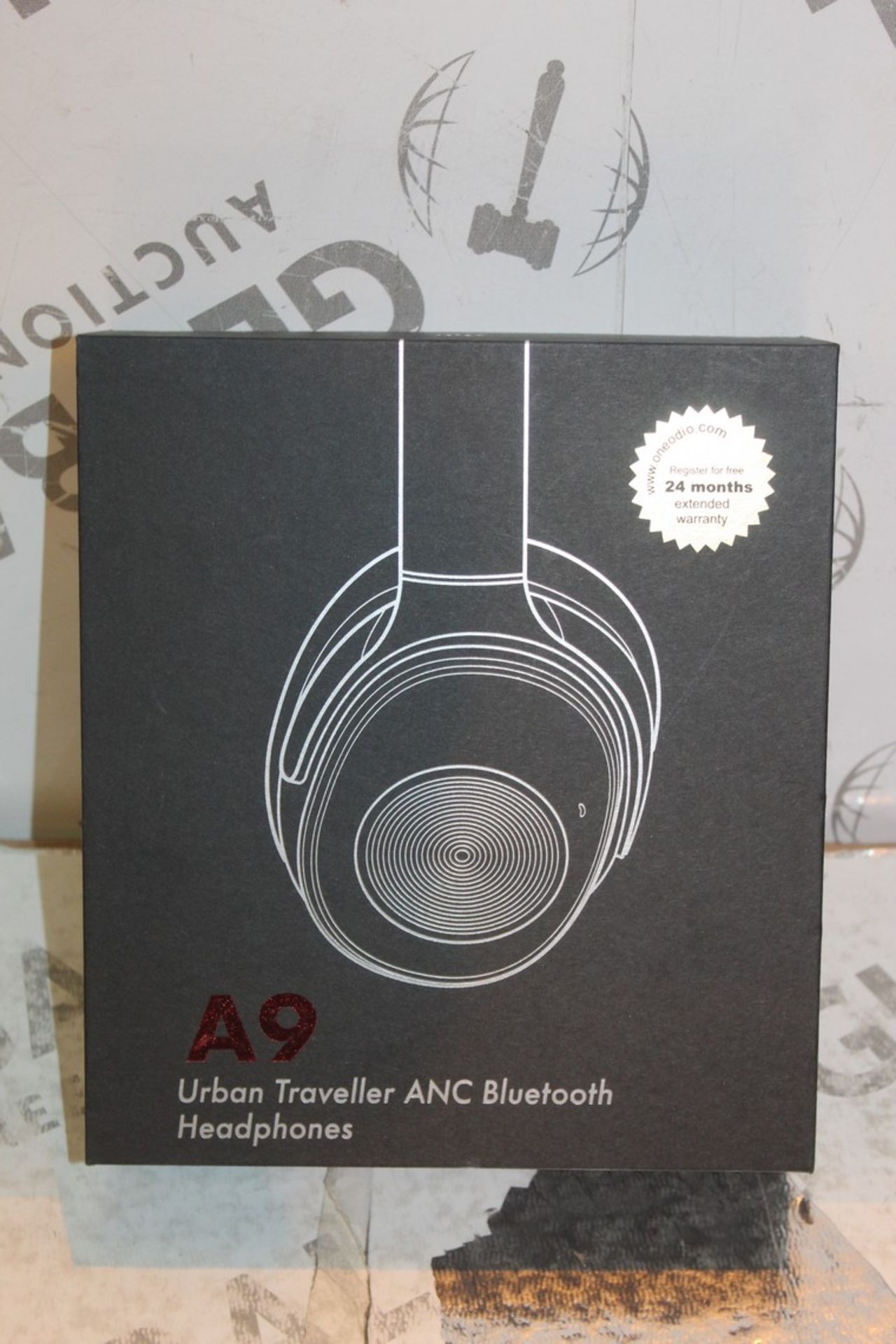 Boxed A9 Urban Traveller ANC Bluetooth Headphones RRP £50