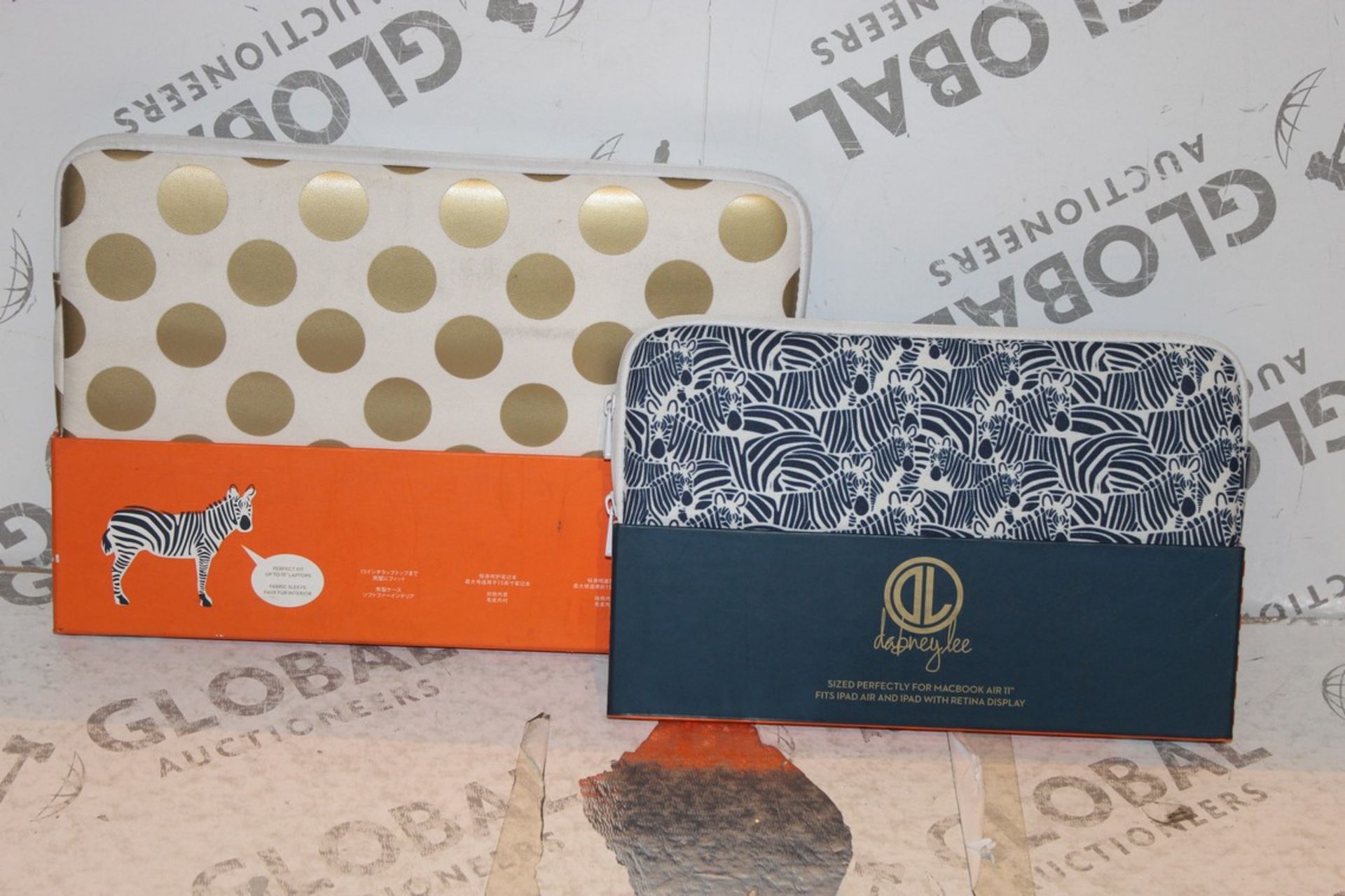 2 Assorted Brandy Lea MacBook Cases in Assorted Sized Combined RRP £80