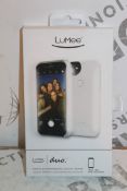 2 Lummee Duo Ipone 7 Plus Rose Gold Front & Back Professional Lighting Cases Combined RRP £100