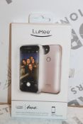 8 Lummee Duo Ipone 7 Rose Gold Front & Back Professional Lighting Cases Combined RRP £100