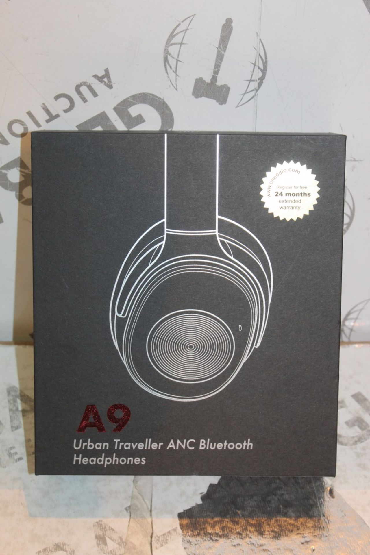 Boxed A9 Urban Traveller ANC Bluetooth Headphones RRP £50