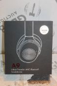 Boxed A9 Urban Traveller ANC Bluetooth Headphones RRP £50