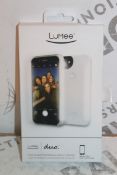 2 Boxed Lummee Iphone 7 Plus White Front & Back Professional Lighting Cases Combined RRP £100