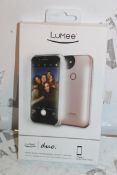 4 Lummee Duo Ipone 7 Rose Gold Front & Back Professional Lighting Cases Combined RRP £100