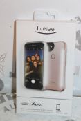 2 Lummee Duo Ipone 7 Rose Gold Front & Back Professional Lighting Cases Combined RRP £100