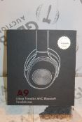 Boxed A9 Urban Traveller ANC Bluetooth Headphones RRP £50