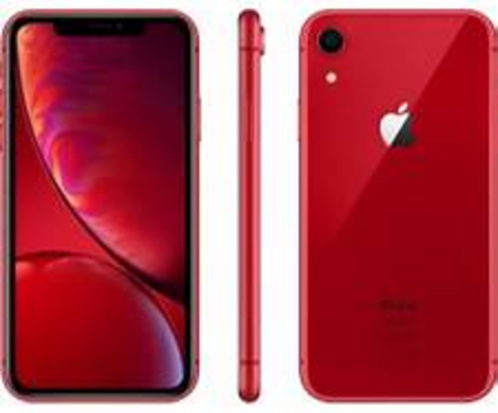 Apple iPhone XR 64GB Red. RRP £630 - Grade A - Perfect Working Condition - (Fully refurbished and