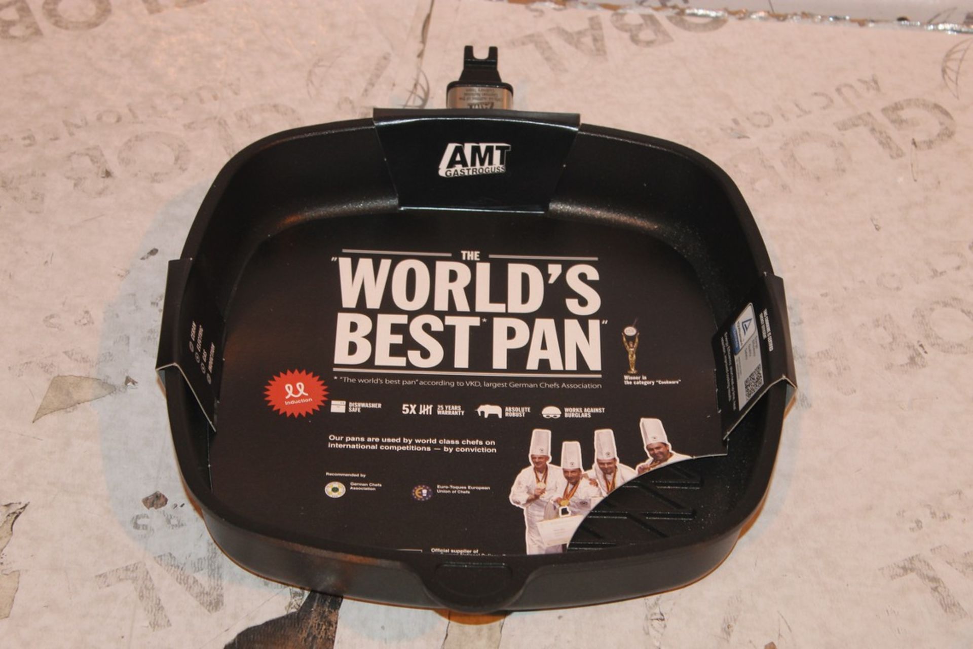 Boxed The Worlds Best Pan Non Stick AMT Skilet Pan Minus Handle RRP £75 (Appraisals Available Upon