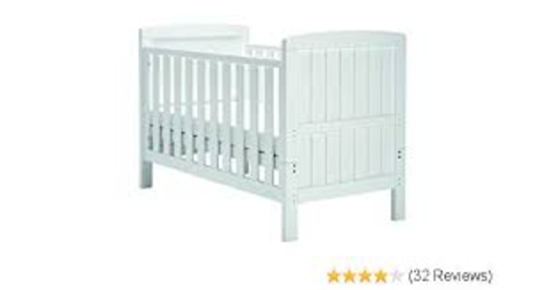 Boxed White Childrens Cot Bed RRP £140 (Appraisals Available Upon Request)