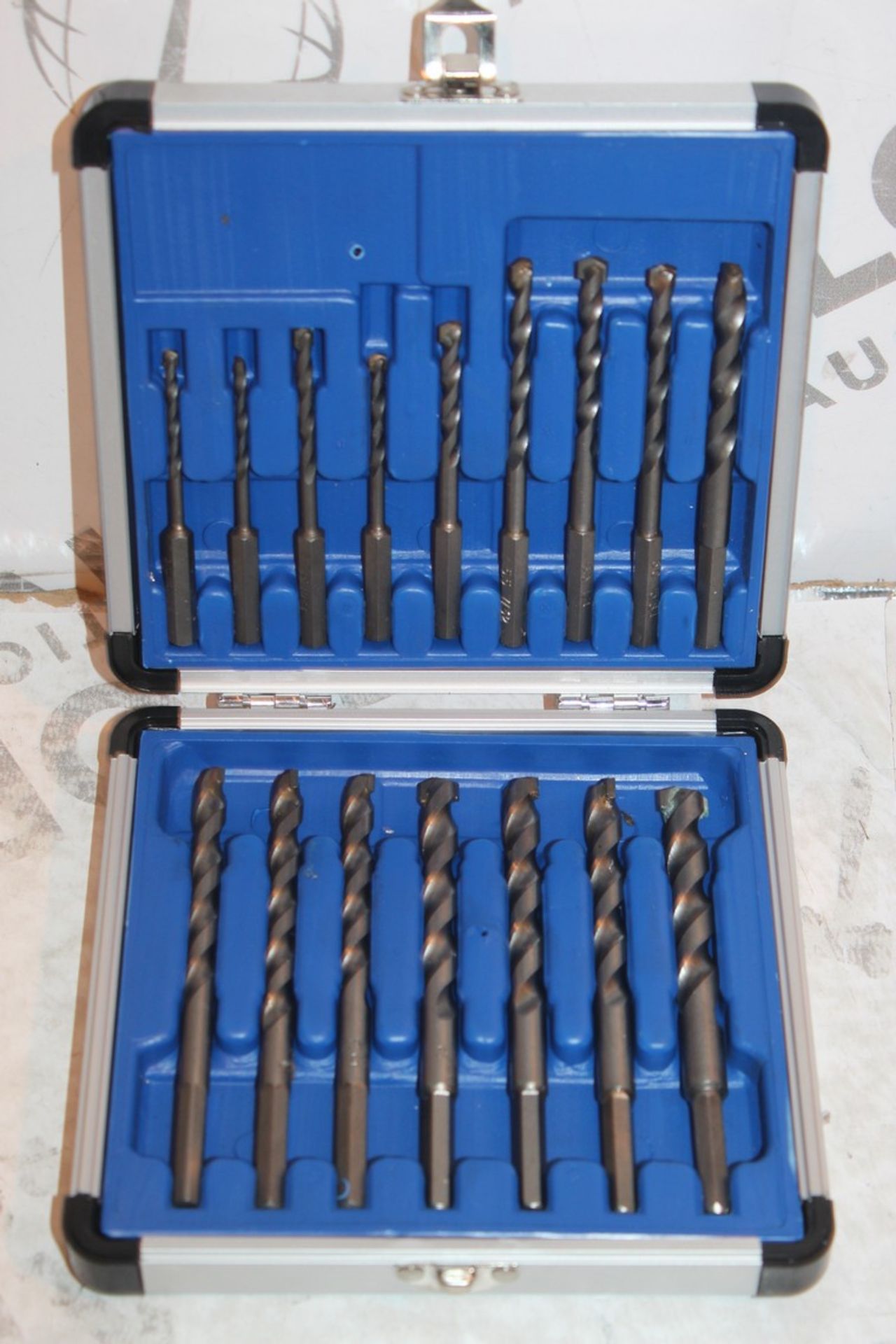 Lot To Contain 5 Brand New 16 Piece Drill Bit Sets Combined RRP £130 (Appraisals Available Upon