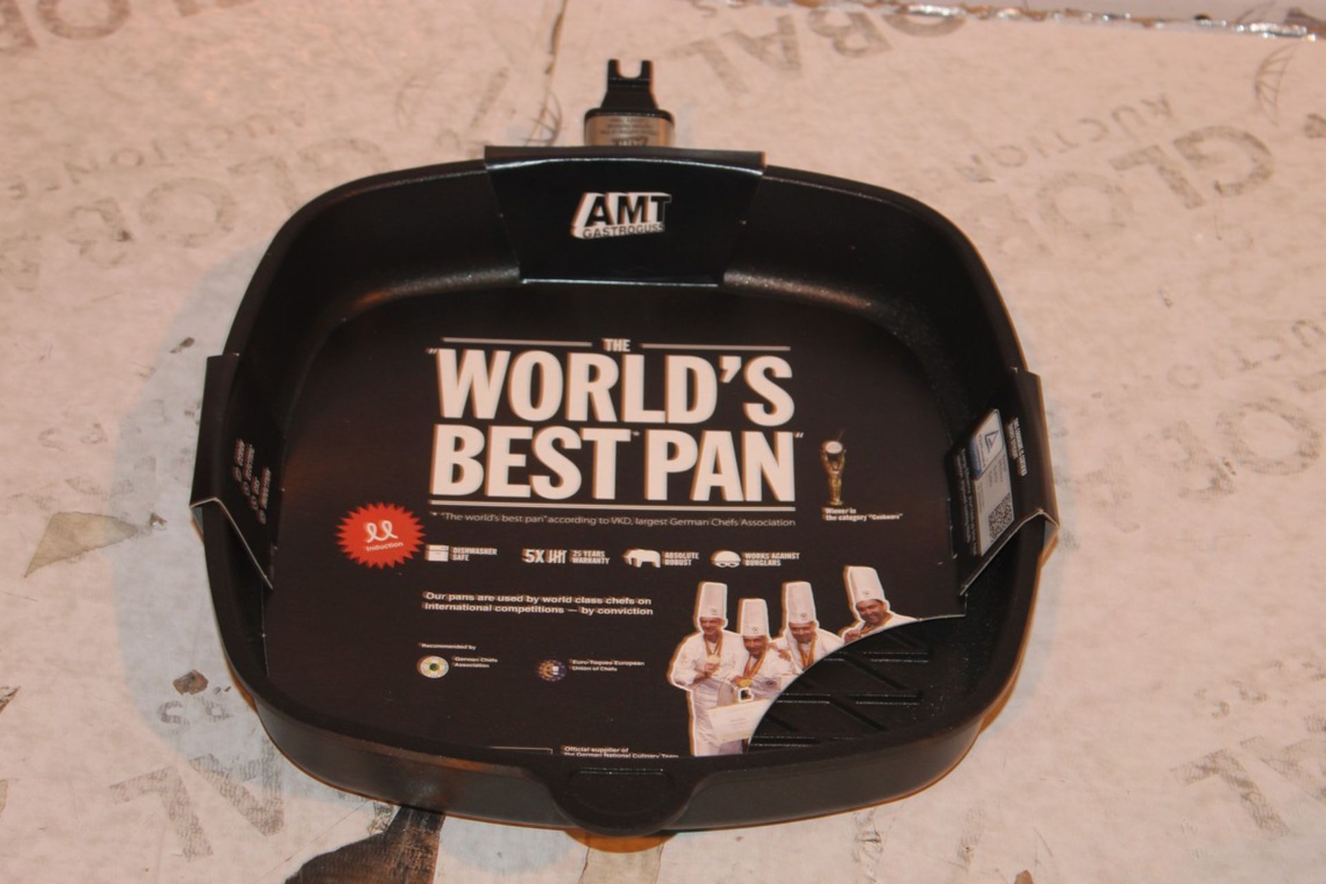 Boxed The Worlds Best Pan Non Stick AMT Skilet Pan Minus Handle RRP £75 (Appraisals Available Upon