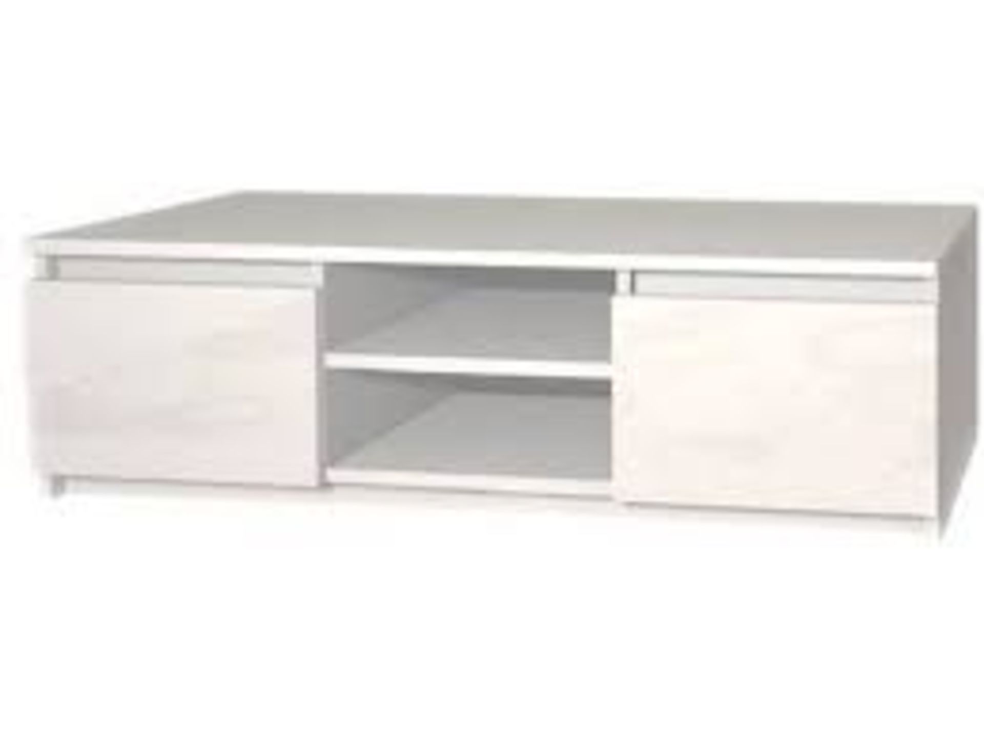 Boxed 60" Low Board TV Entertainment Stand RRP £80 (18502) Appraisals Available Upon Request)