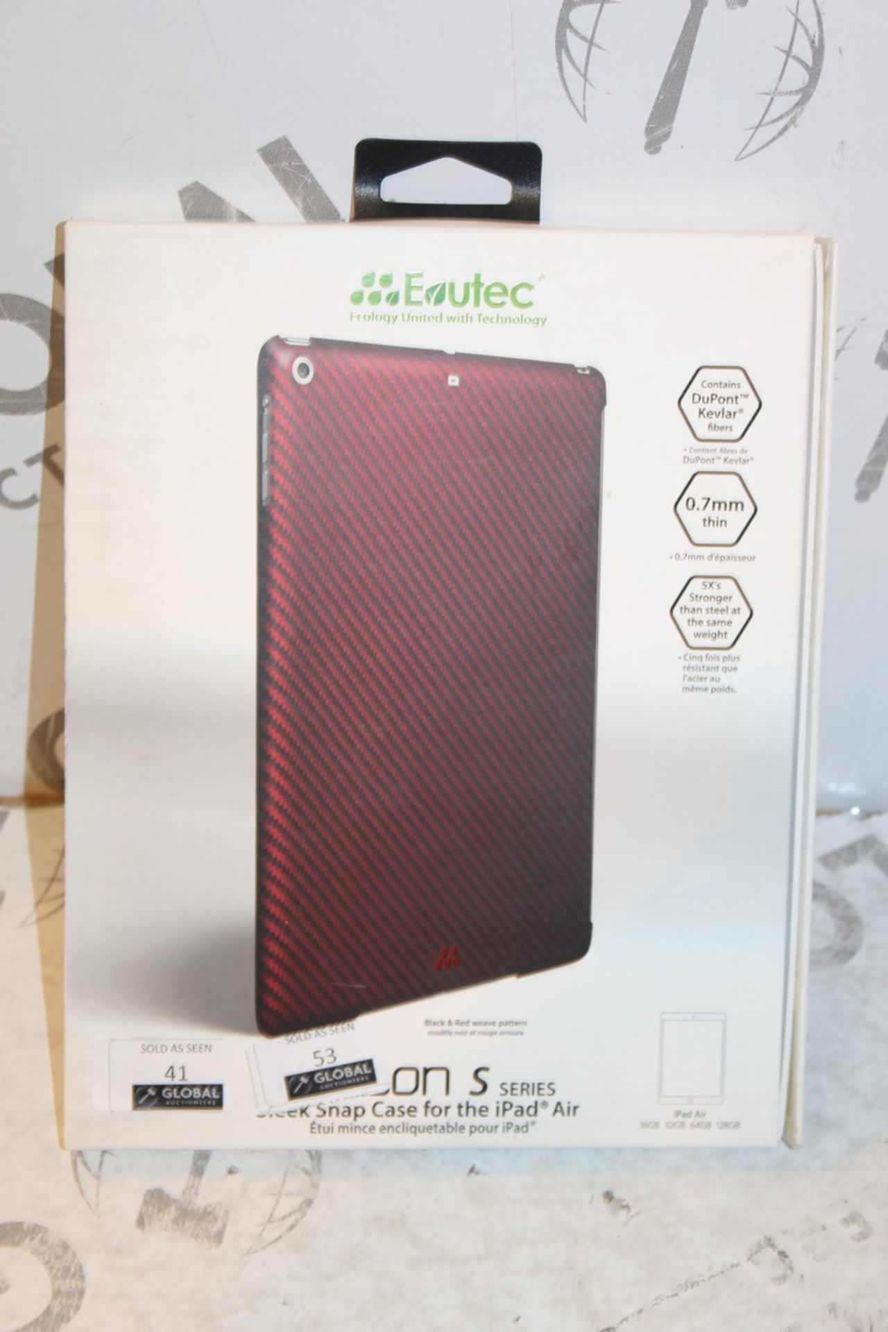 11 Brand New Evutec Carbon S Snap on Cases for Ipad Air Combined RRP £70 (Appraisals Available