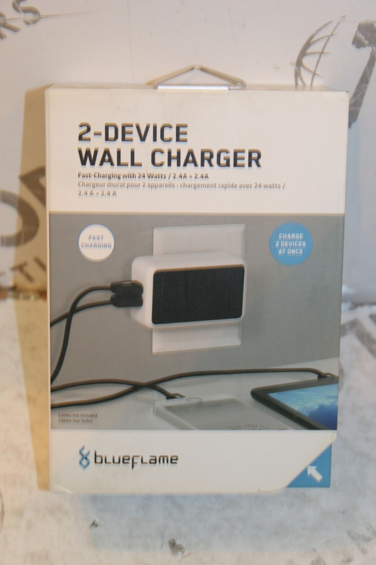 Boxed Brand New Blue Flame 2 Device Wall Charger RRP £35 (Appraisals Available Upon Request) (