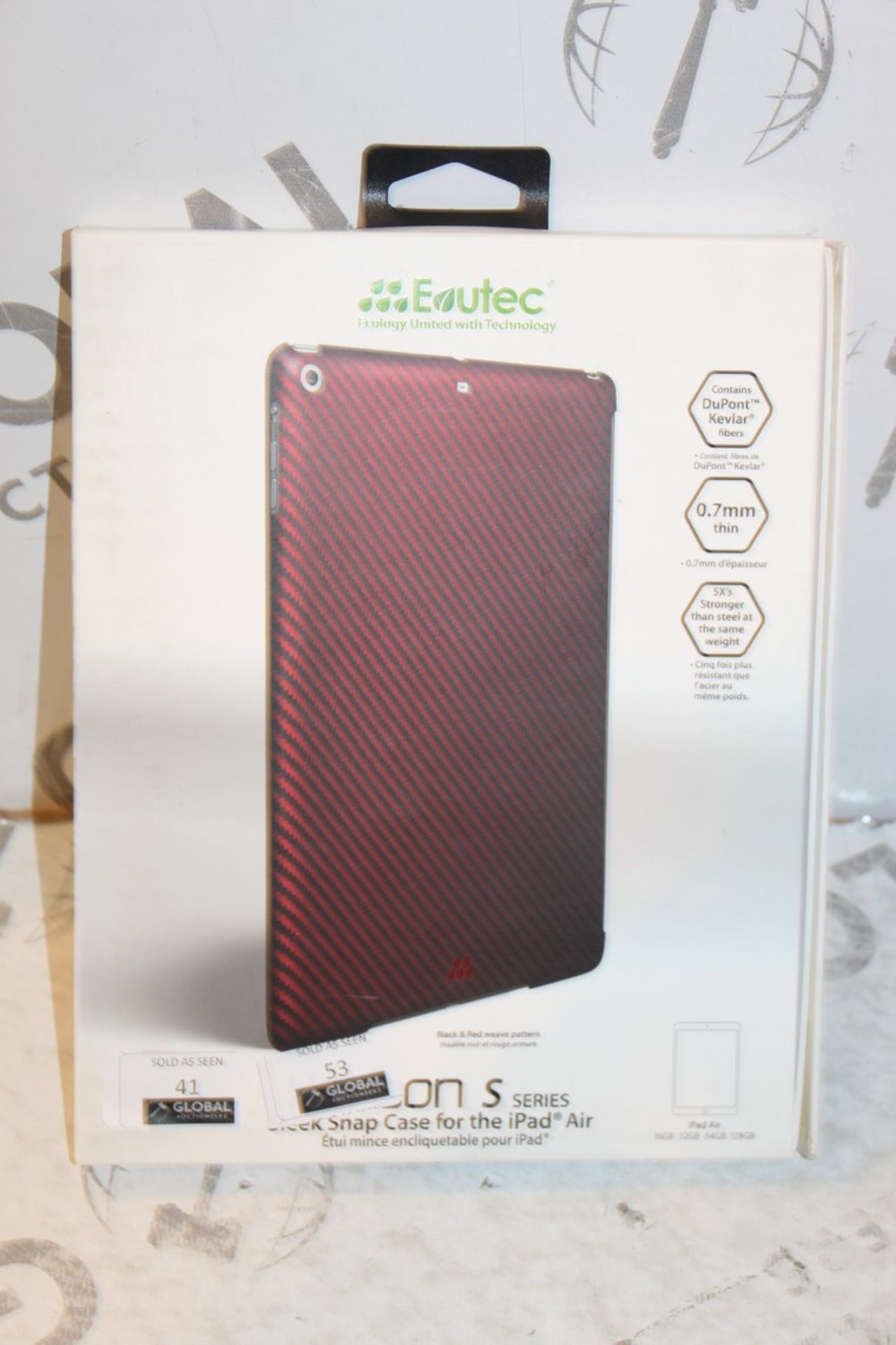 13 Brand New Evutec Carbon S Snap on Cases for Ipad Air Combined RRP £70 (Appraisals Available