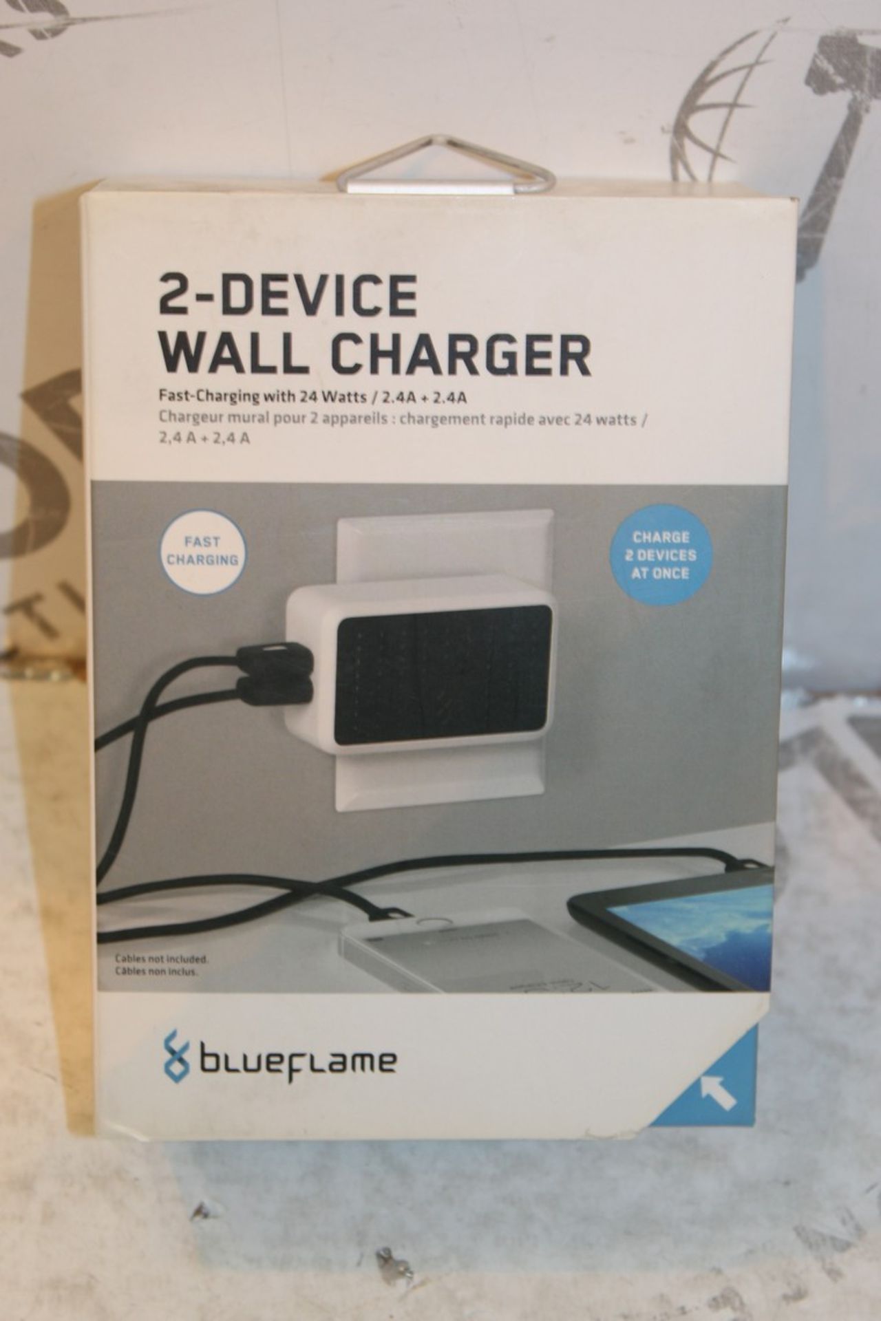 Boxed Brand New Blue Flame 2 Device Wall Charger RRP £35 (Appraisals Available Upon Request) (