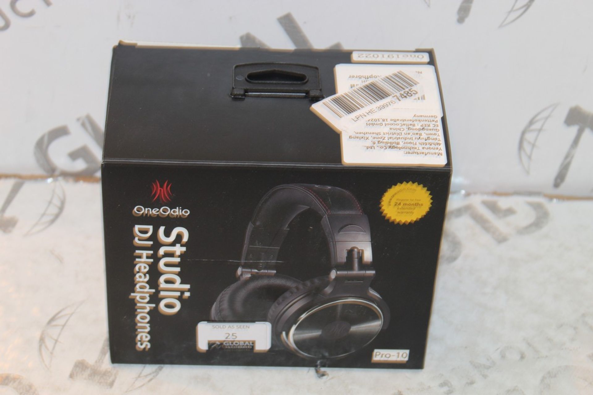 2 Boxed Brand New Pair One Audio Studio DJ Pro 10 Headphones Combined RRP £80 (Appraisals