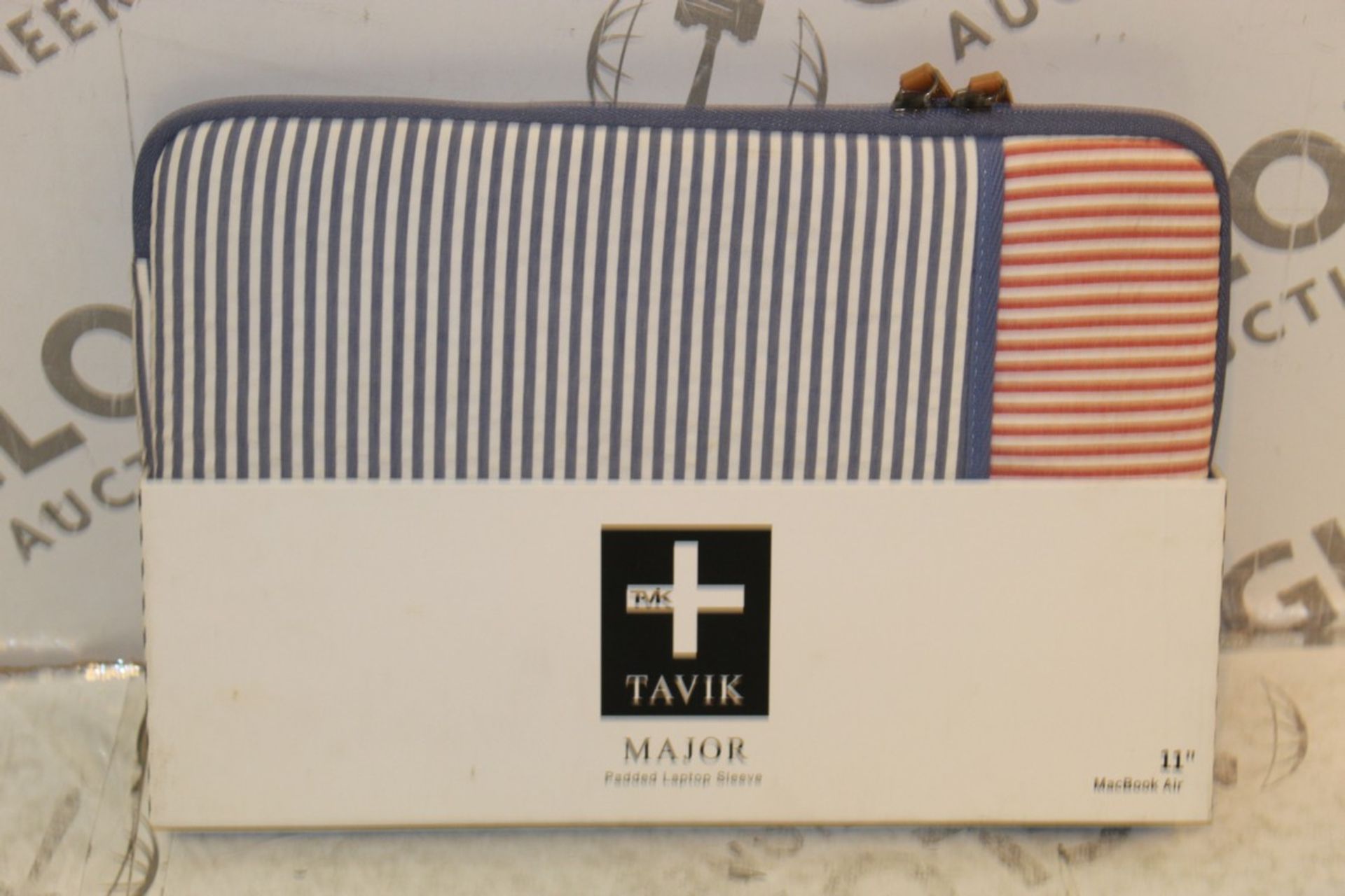 Brand New Tavick Major 11" MacBook Air Blue Pink White Laptop Sleeve RRP £35 (Appraisals Available