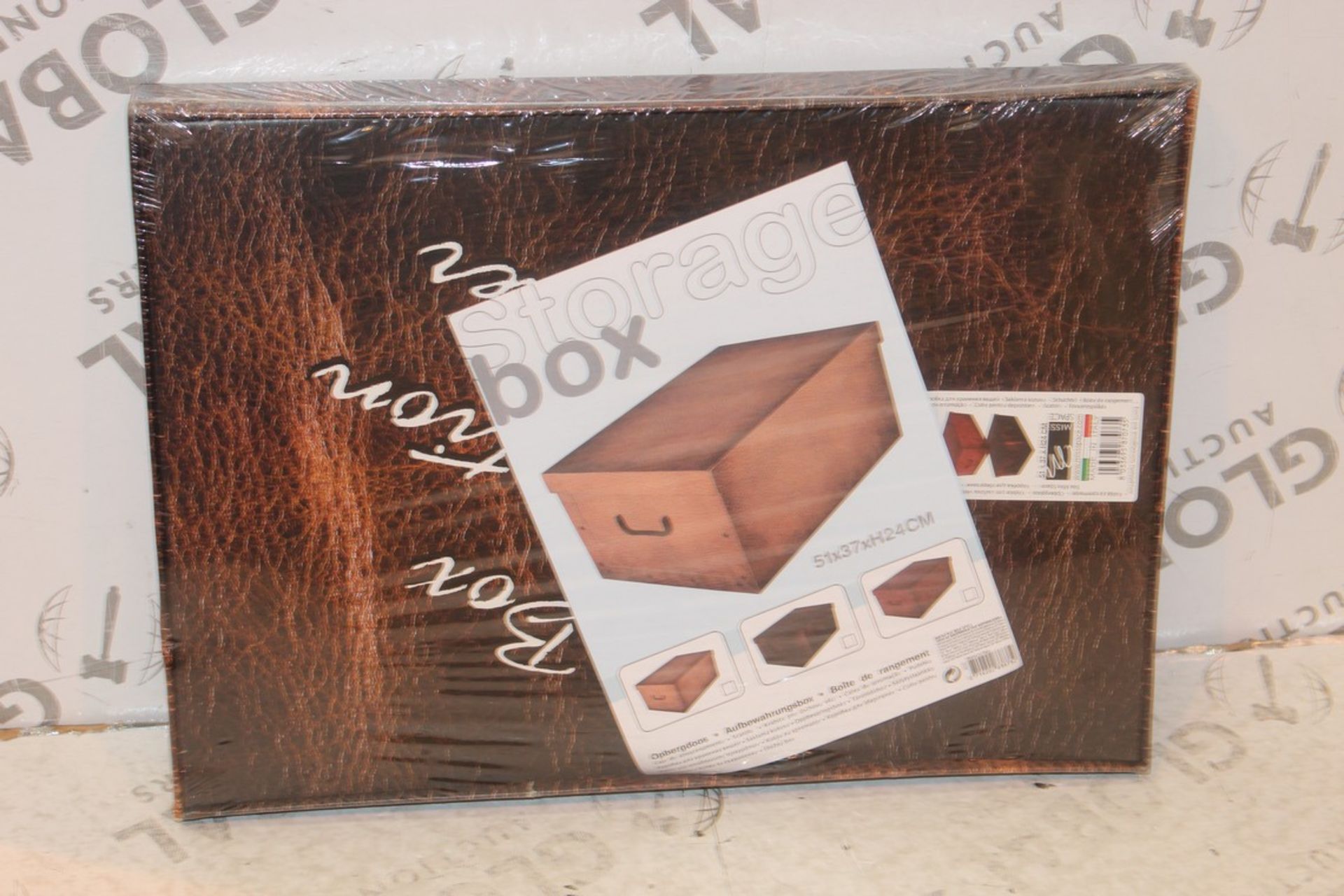 Lot To Contain 3 Assorted Pop Up Cardboard Storage Boxes Combined RRP £60 (18216) (Appraisals