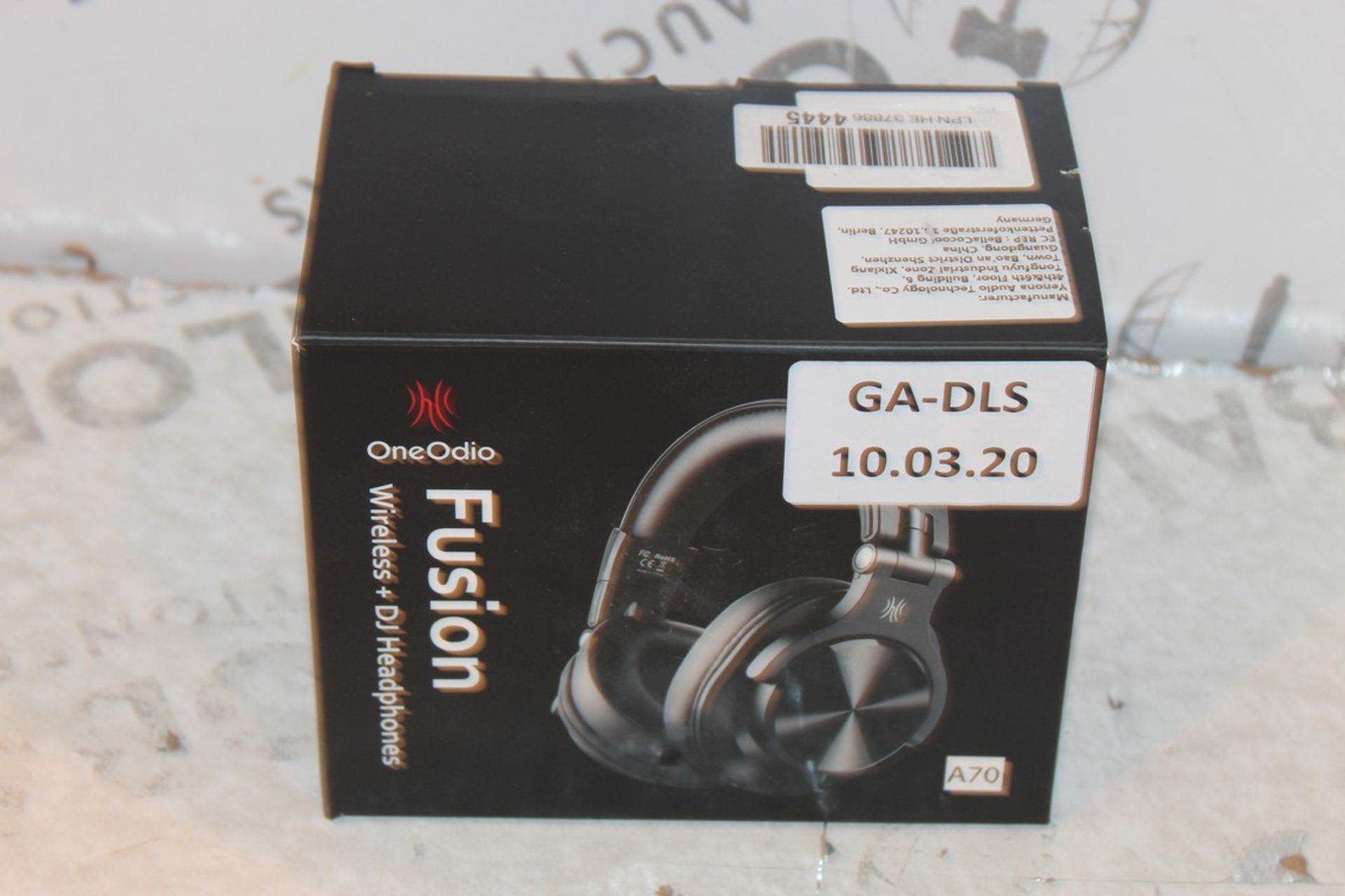 Boxed Brand New Pair One Odio A70 Fusion Wireless & DJ Headphones RRP £50 (Appraisals Available Upon