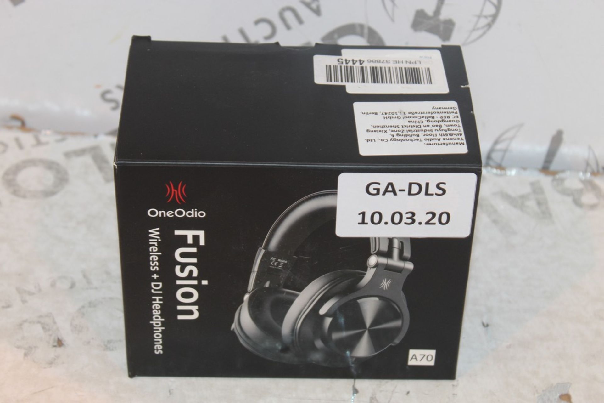 Boxed Brand New Pair One Odio A70 Fusion Wireless & DJ Headphones RRP £50 (Appraisals Available Upon