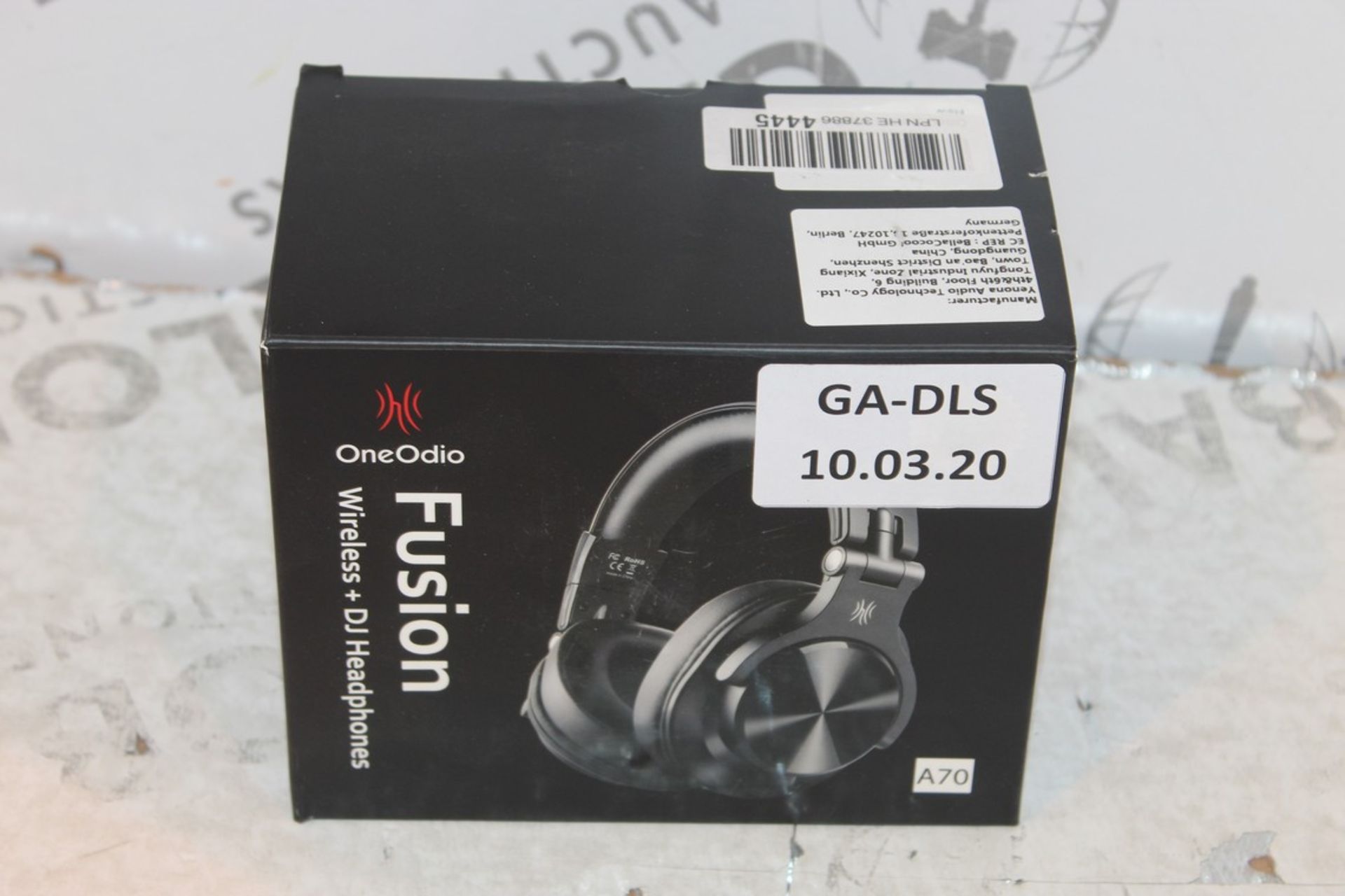 Boxed Brand New Pair One Odio A70 Fusion Wireless & DJ Headphones RRP £50 (Appraisals Available Upon