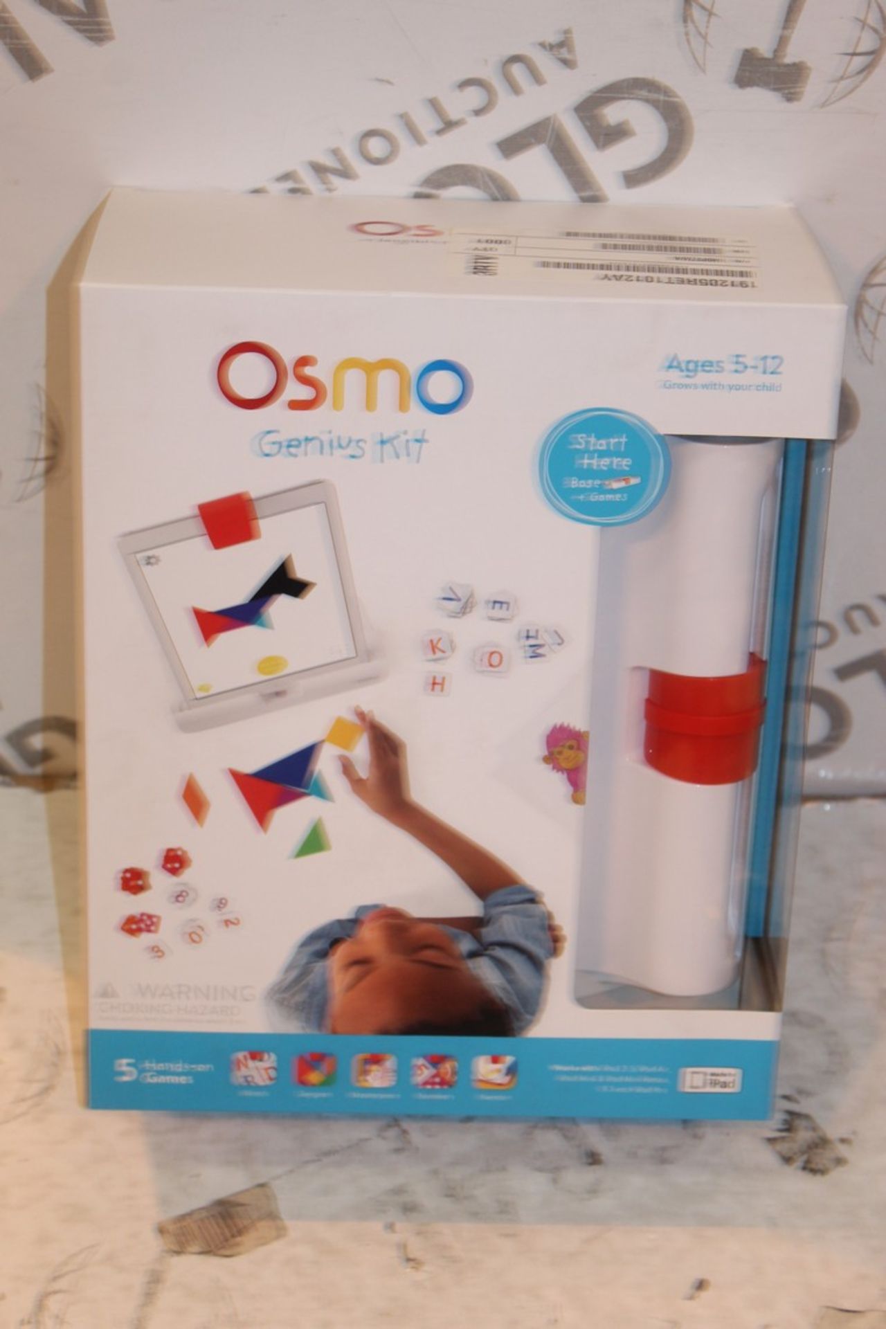 Boxed Osmo Genius Ages 5-12 Hands On Gaming Grip Kit RRP £120 (Appraisals Available On Request)