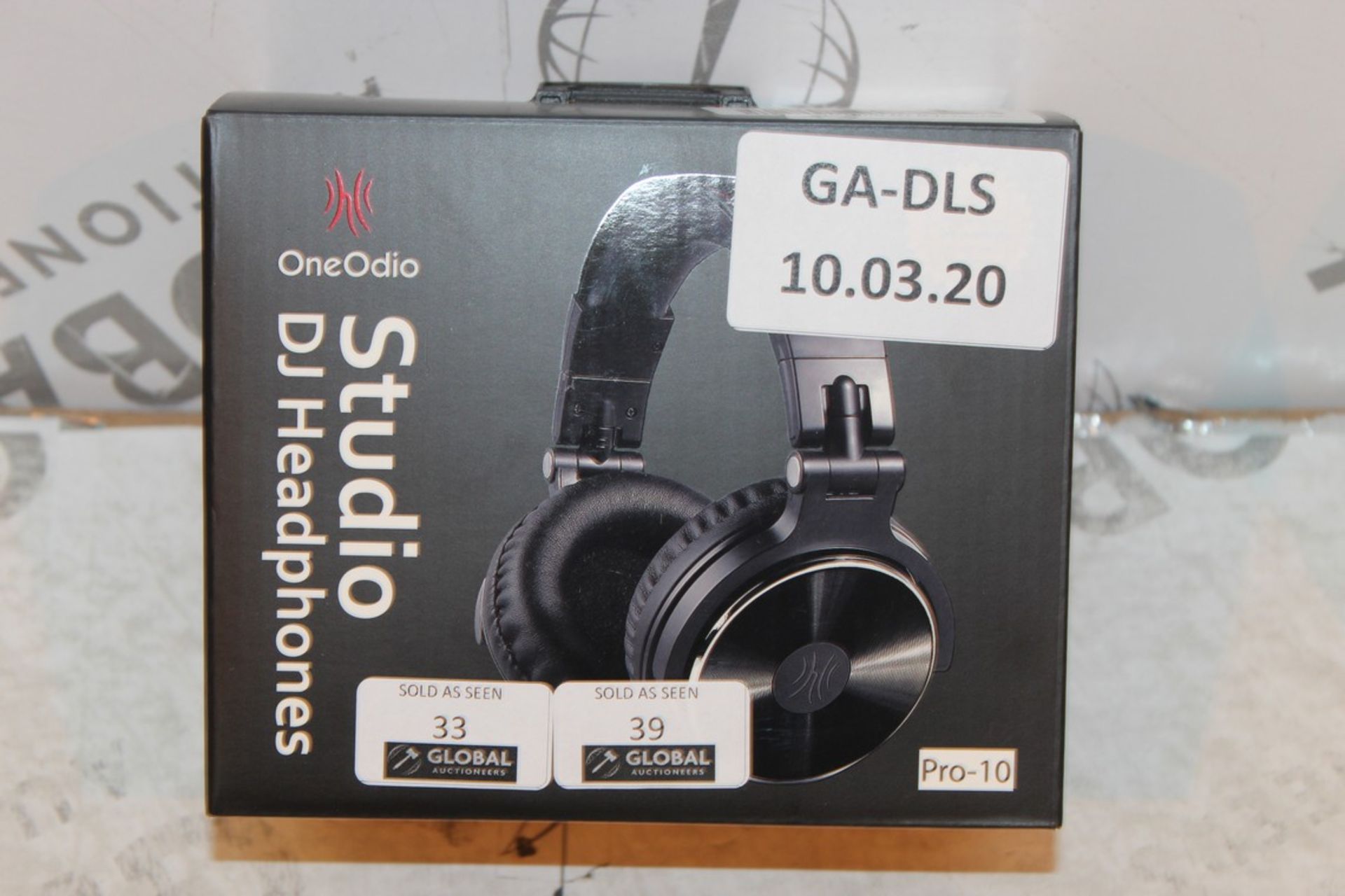 Boxed Brand New Pair One Odio Pro 10 Studio DJ Headphones RRP £55 (Appraisals Available Upon