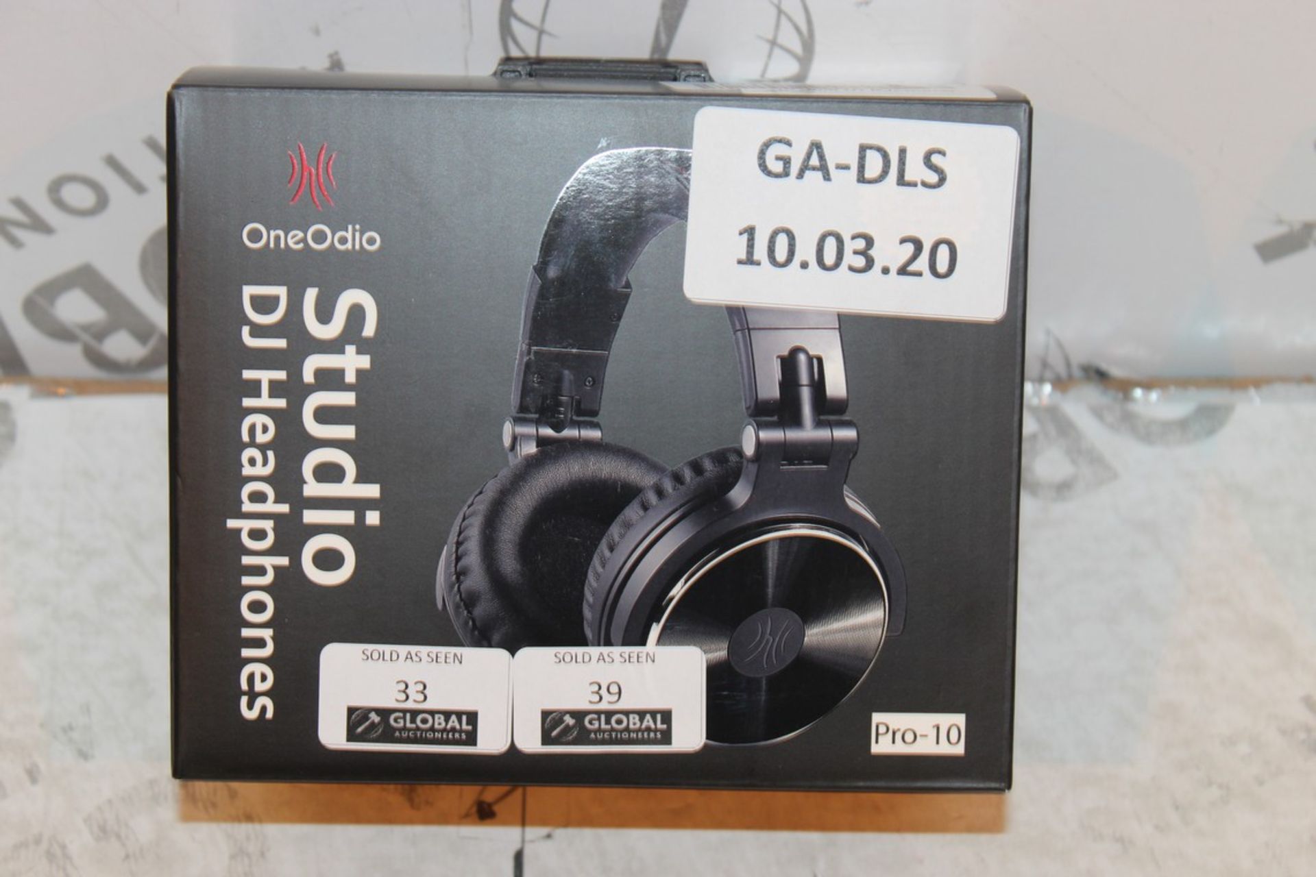 Boxed Brand New Pair One Odio Pro 10 Studio DJ Headphones RRP £55 (Appraisals Available Upon