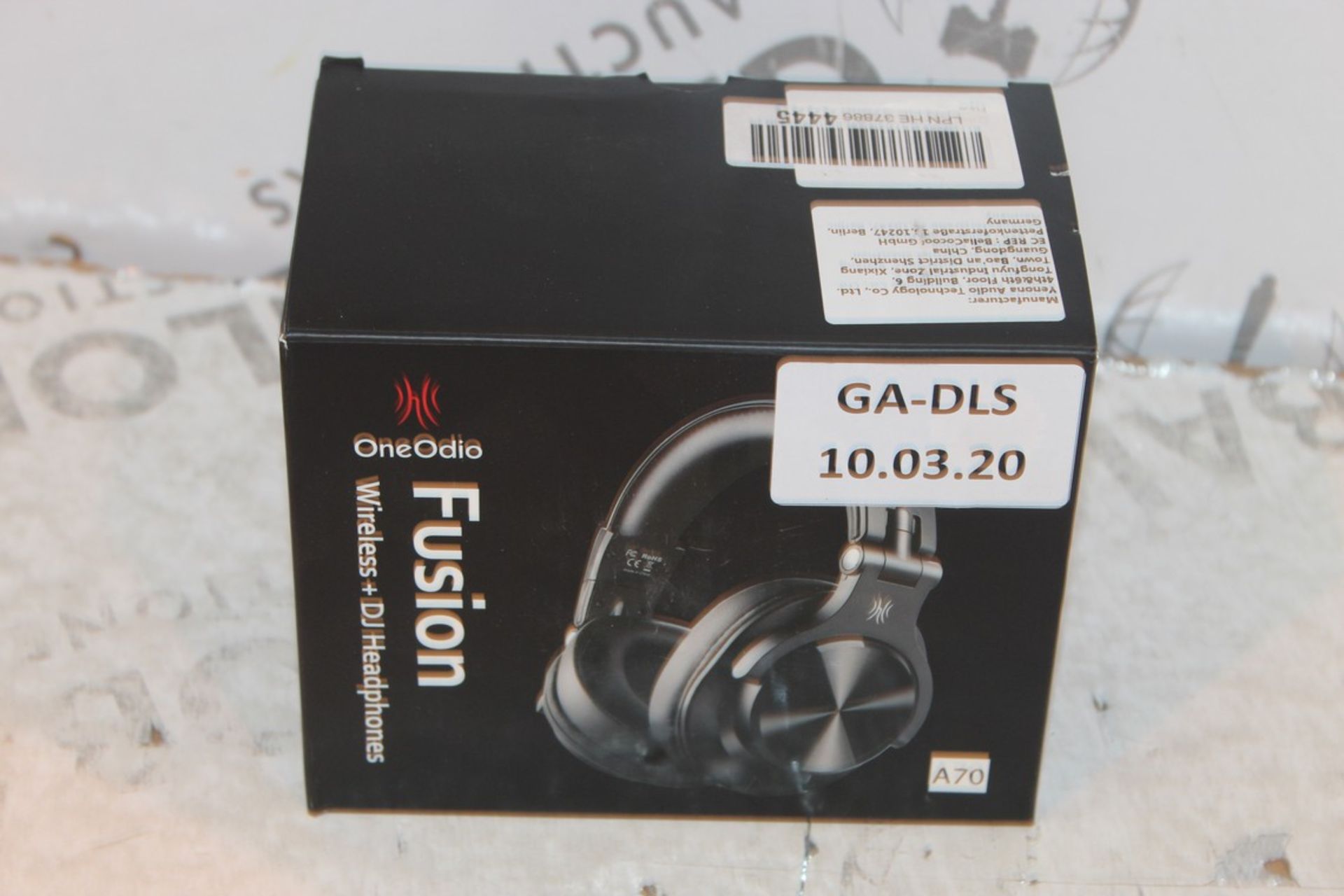 Boxed Brand New Pair One Odio A70 Fusion Wireless & DJ Headphones RRP £50 (Appraisals Available Upon