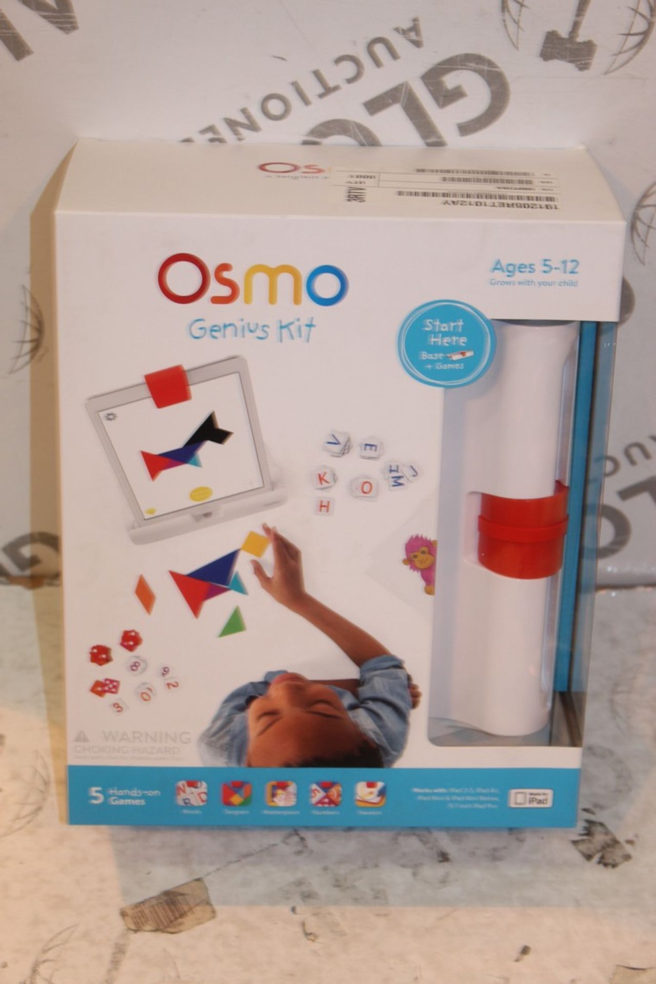 Boxed Osmo Genius Ages 5-12 Hands On Gaming Grip Kit RRP £120 (Appraisals Available On Request)